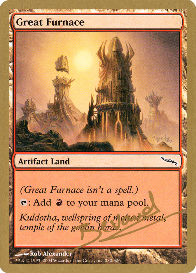 Great Furnace (Manuel Bevand) [World Championship Decks 2004] | Exor Games Summserside