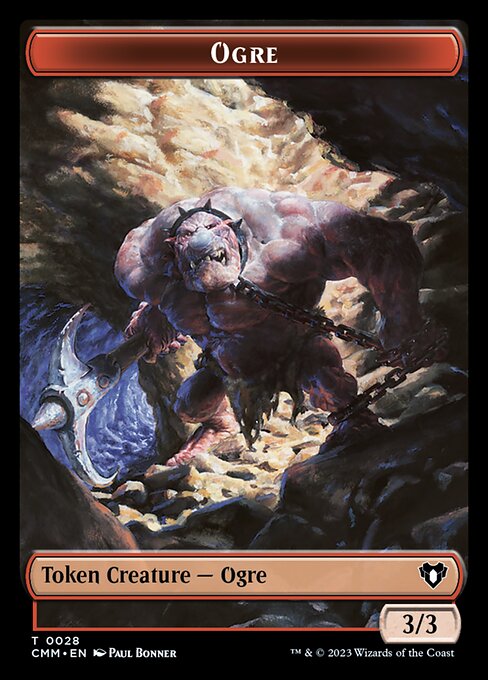 Servo // Ogre Double-Sided Token [Commander Masters Tokens] | Exor Games Summserside