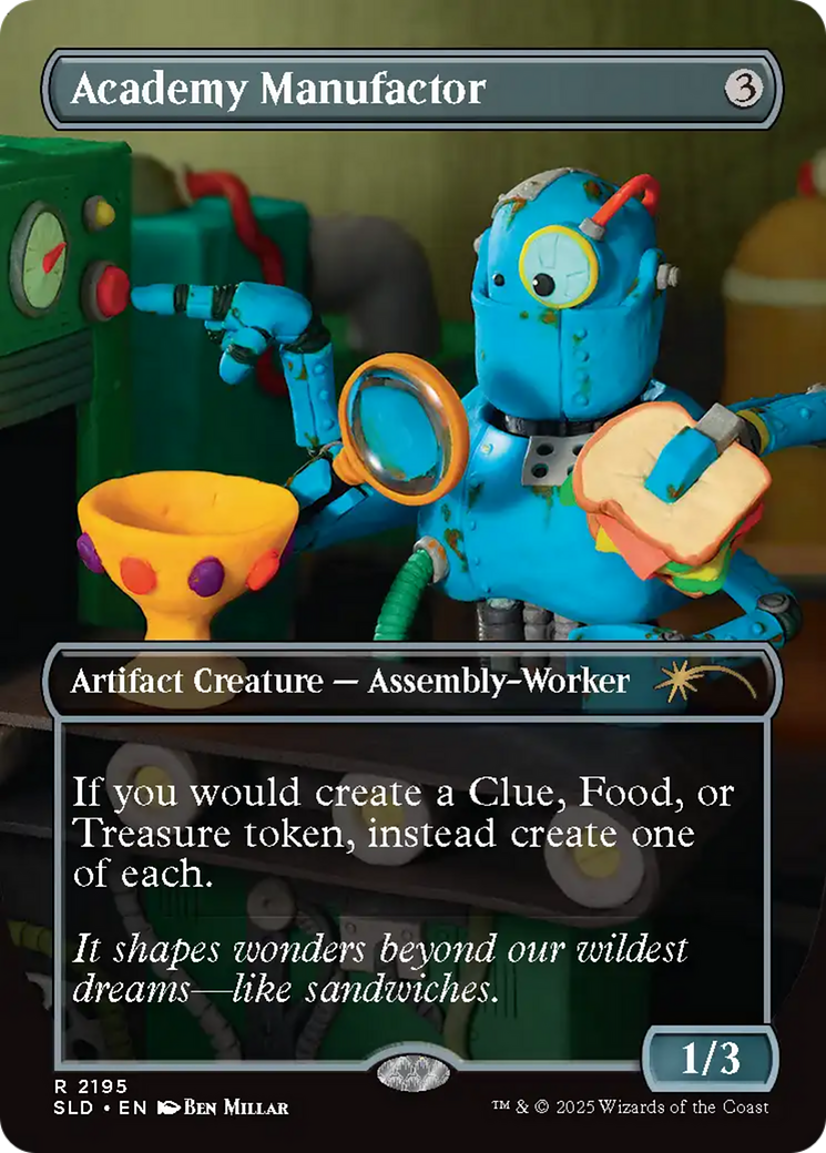 Academy Manufactor (Rainbow Foil) [Secret Lair Drop Series] | Exor Games Summserside