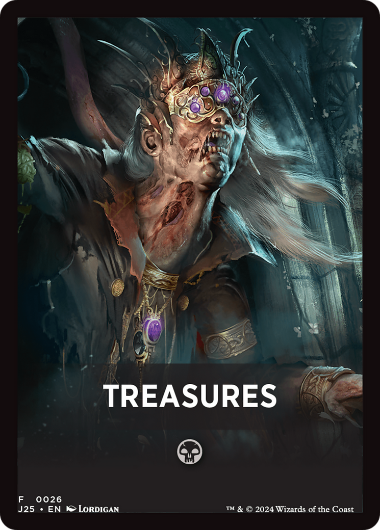 Treasures Theme Card [Foundations Jumpstart Front Cards] | Exor Games Summserside