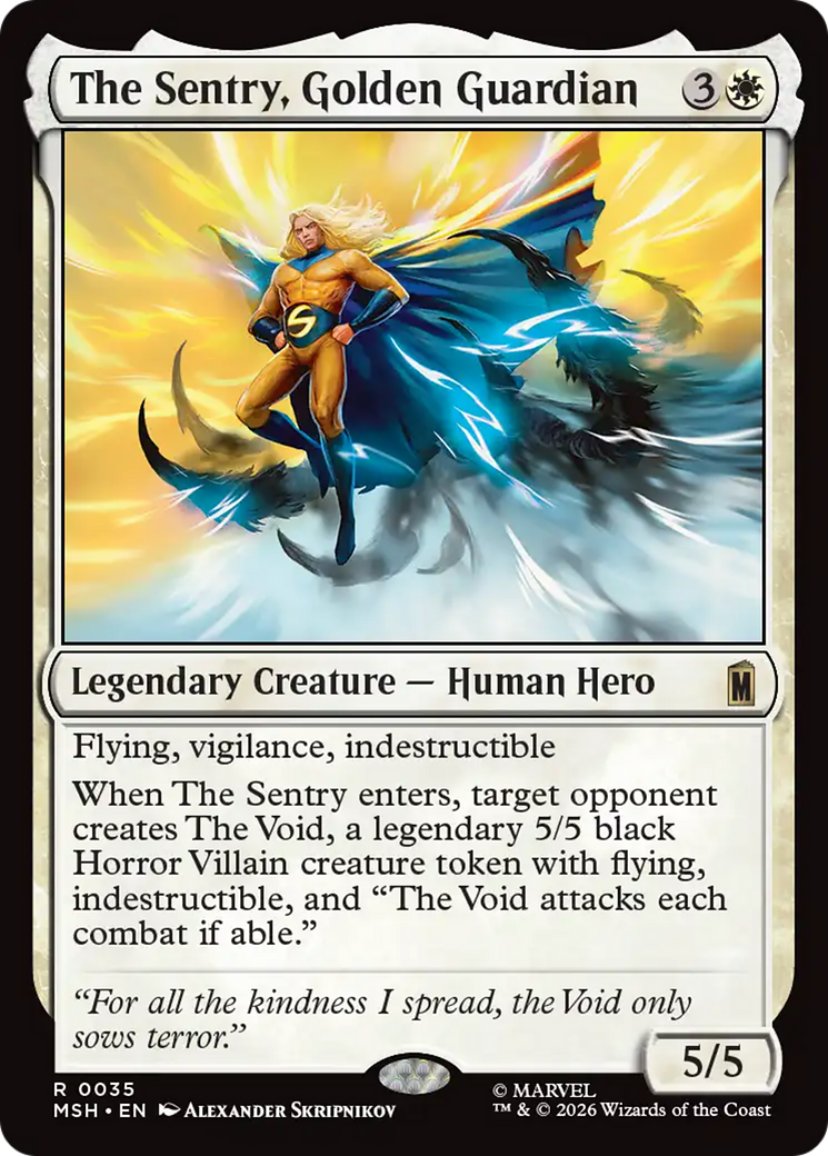 The Sentry, Golden Guardian [Marvel Super Heroes] | Exor Games Summserside