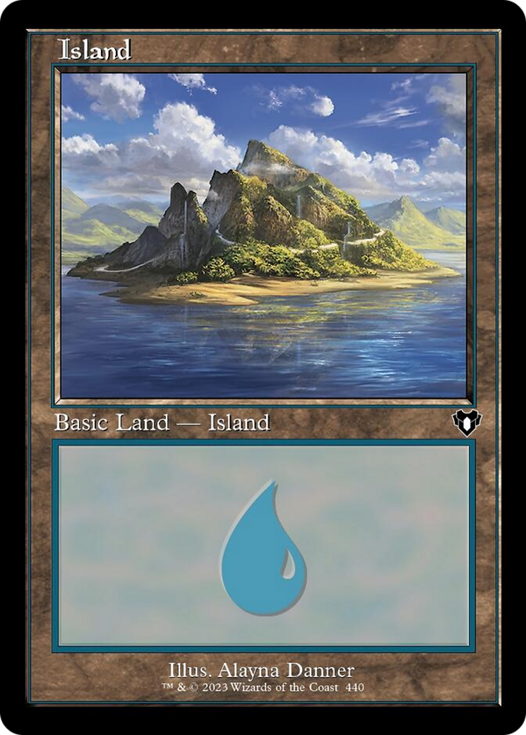 Island (440) (Retro) [Commander Masters] | Exor Games Summserside