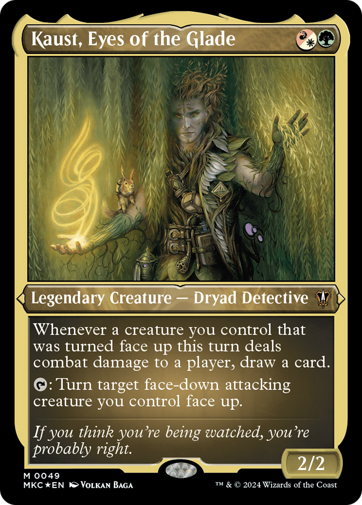 Kaust, Eyes of the Glade (Display Commander) [Murders at Karlov Manor Commander] | Exor Games Summserside