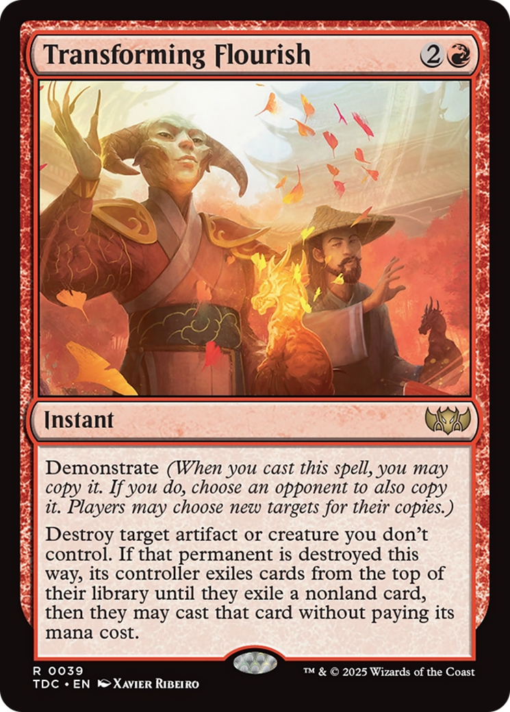 Transforming Flourish [Tarkir: Dragonstorm Commander] | Exor Games Summserside
