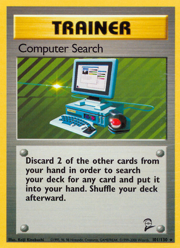 Computer Search (101/130) [Base Set 2] | Exor Games Summserside