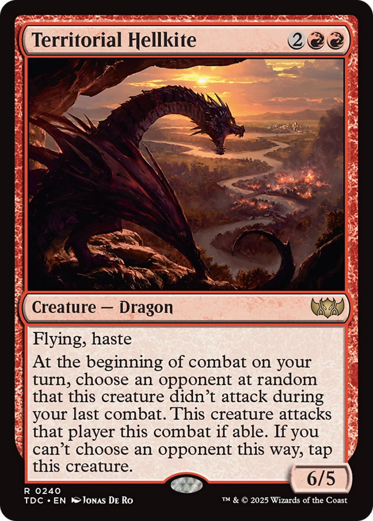 Territorial Hellkite [Tarkir: Dragonstorm Commander] | Exor Games Summserside