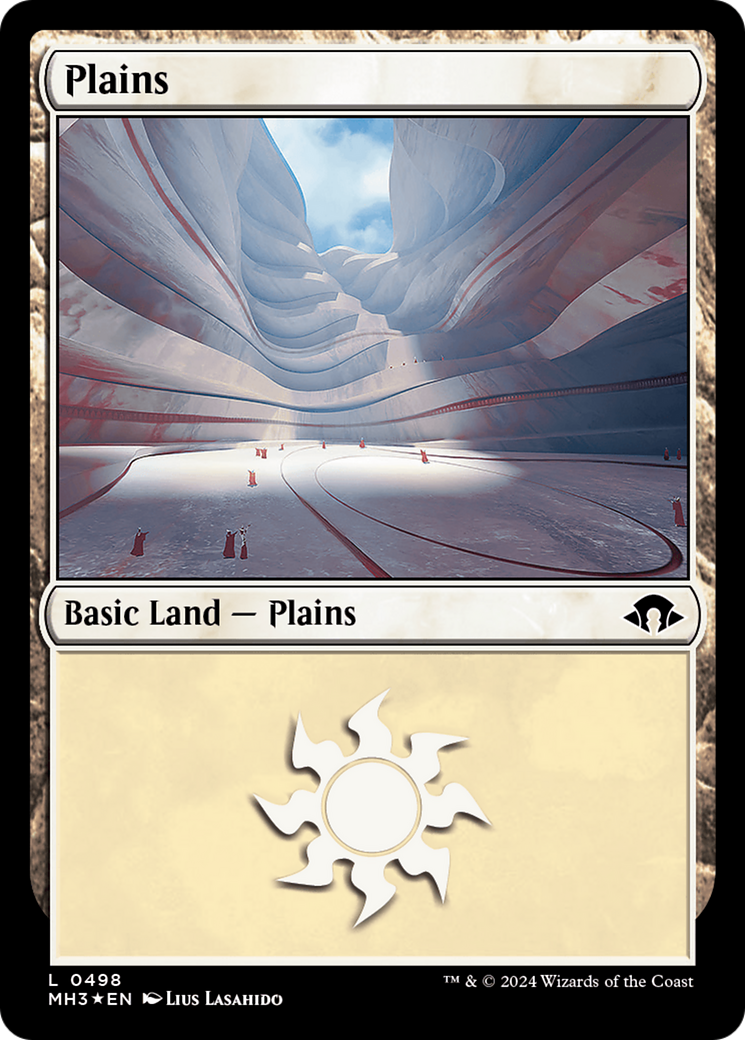 Plains (0498) (Ripple Foil) [Modern Horizons 3] | Exor Games Summserside