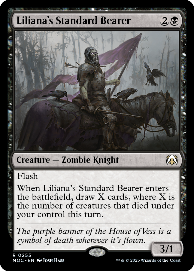 Liliana's Standard Bearer [March of the Machine Commander] | Exor Games Summserside