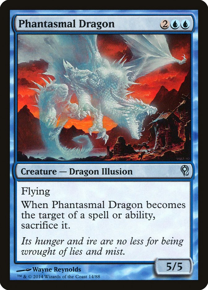 Phantasmal Dragon [Duel Decks: Jace vs. Vraska] | Exor Games Summserside