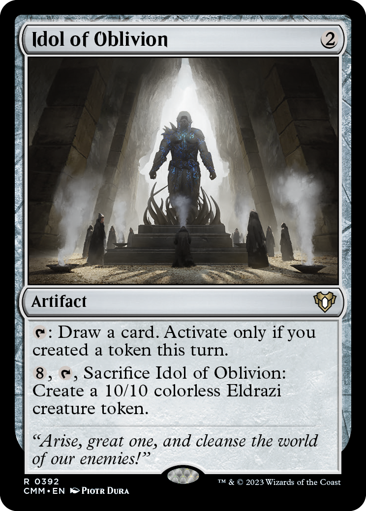 Idol of Oblivion [Commander Masters] | Exor Games Summserside