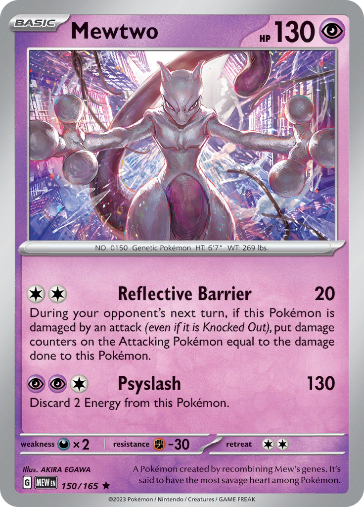 Mewtwo (150/165) [Scarlet & Violet: 151] | Exor Games Summserside