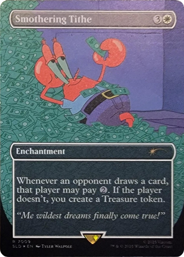 Smothering Tithe (7009) (Rainbow Foil) [Secret Lair Drop Series] | Exor Games Summserside