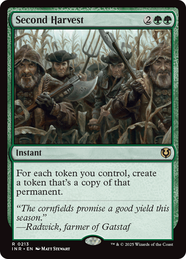Second Harvest [Innistrad Remastered] | Exor Games Summserside