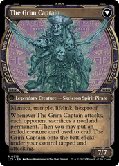 Throne of the Grim Captain // The Grim Captain (Showcase) [The Lost Caverns of Ixalan] | Exor Games Summserside