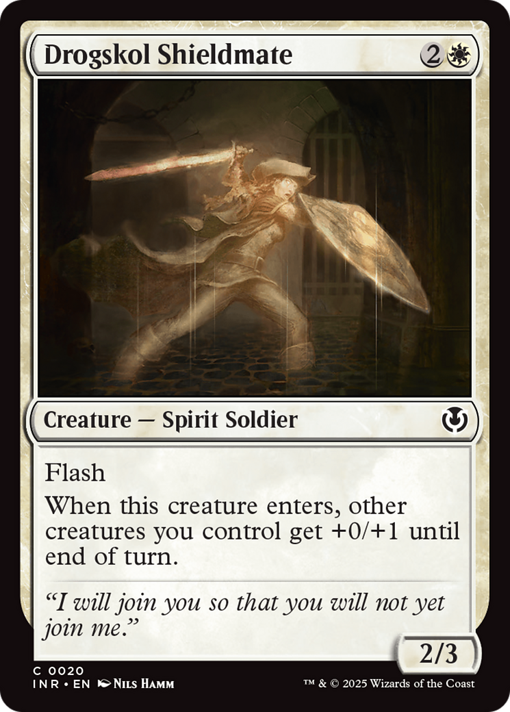 Drogskol Shieldmate [Innistrad Remastered] | Exor Games Summserside