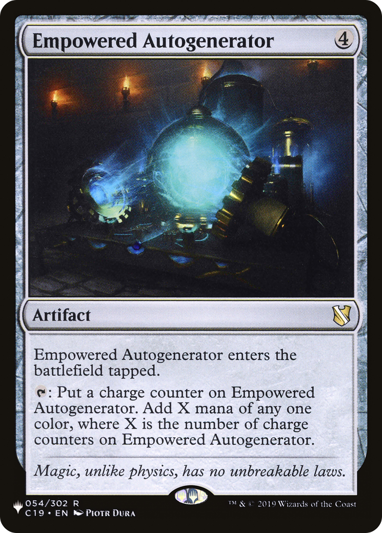 Empowered Autogenerator [The List] | Exor Games Summserside