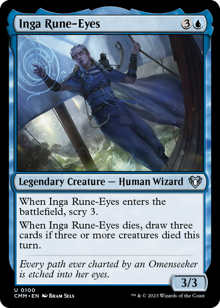 Inga Rune-Eyes [Commander Masters] | Exor Games Summserside