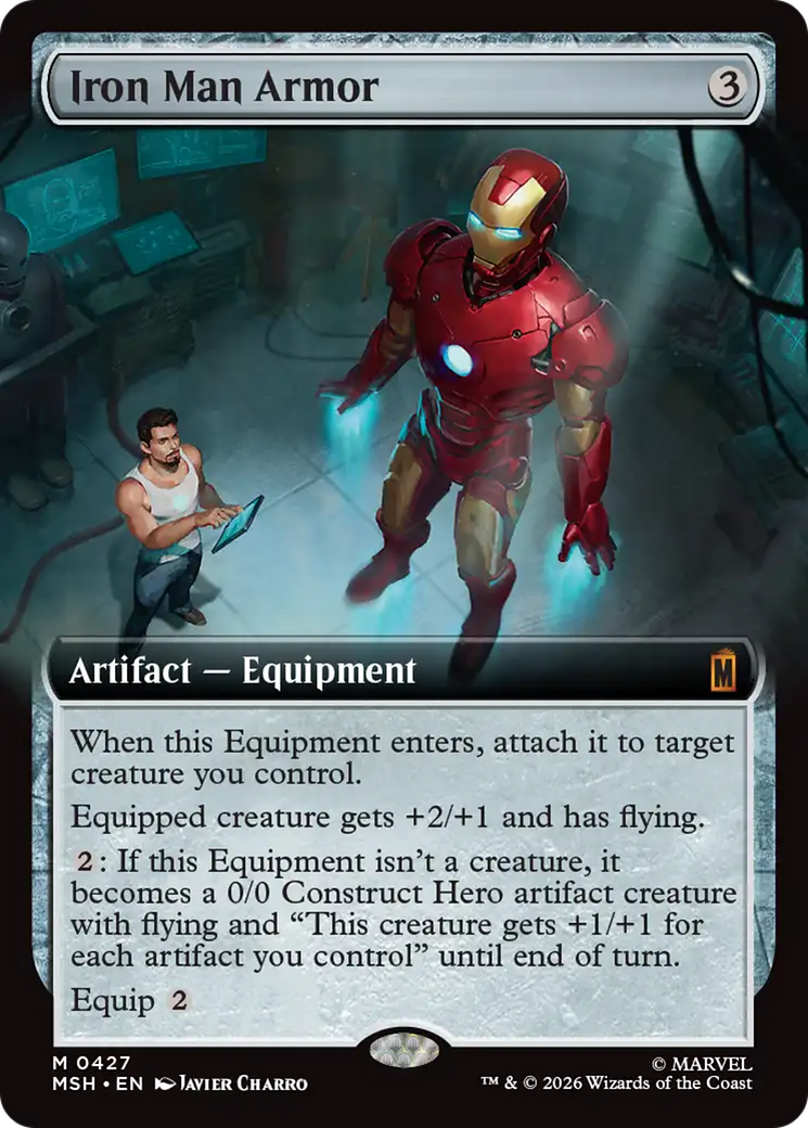 Iron Man Armor (Extended Art) [Marvel Super Heroes] | Exor Games Summserside