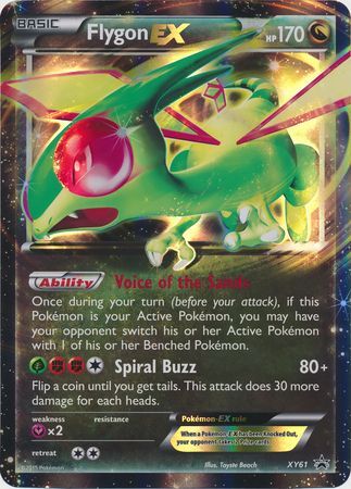 Flygon EX (XY61) (Jumbo Card) [XY: Black Star Promos] | Exor Games Summserside