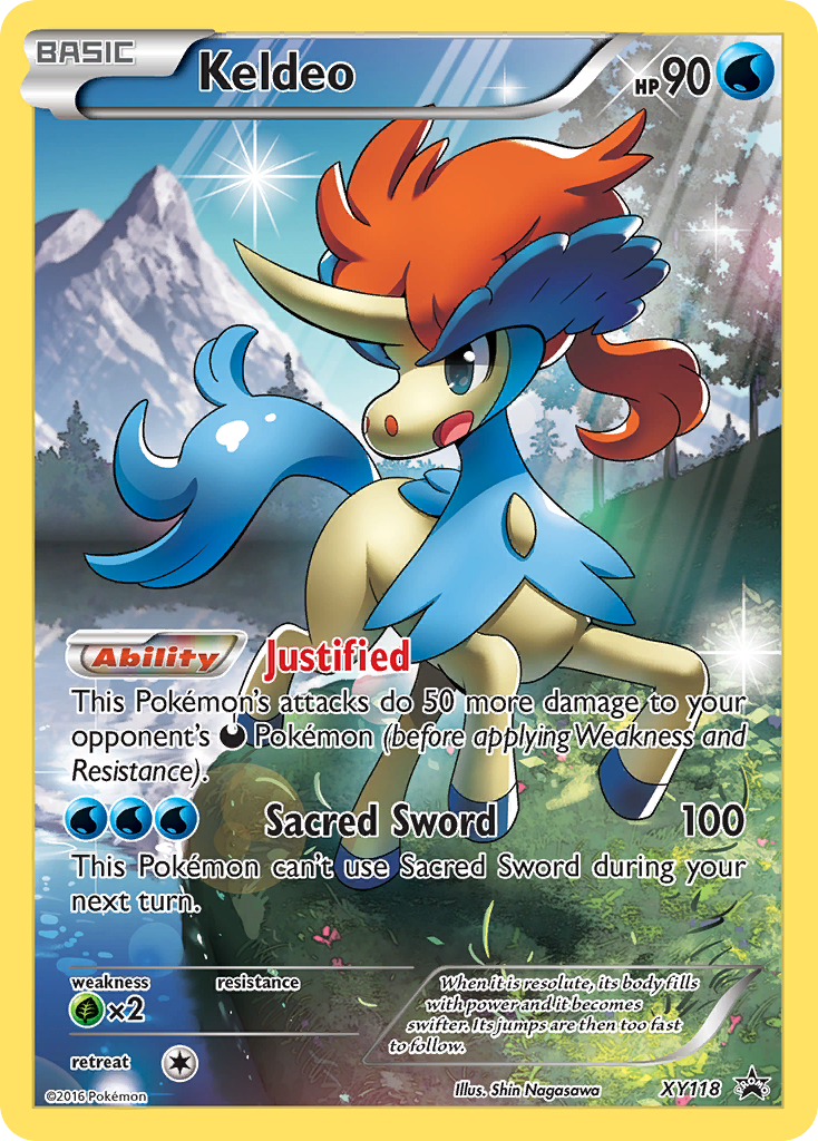 Keldeo (XY118) [XY: Black Star Promos] | Exor Games Summserside