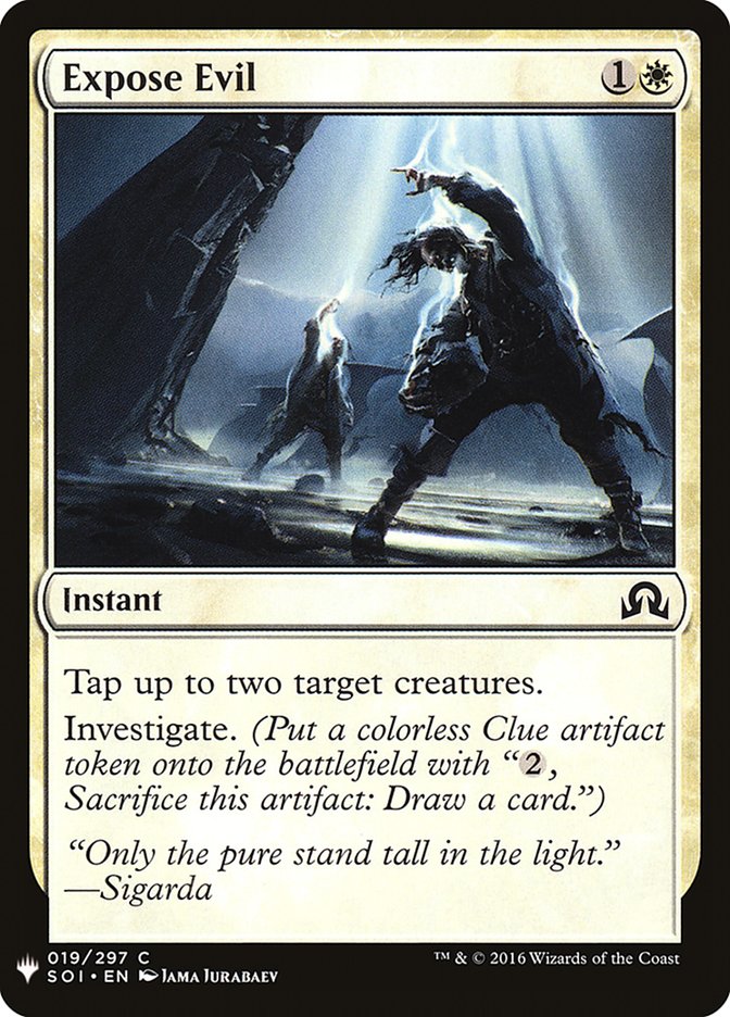 Expose Evil [Mystery Booster] | Exor Games Summserside