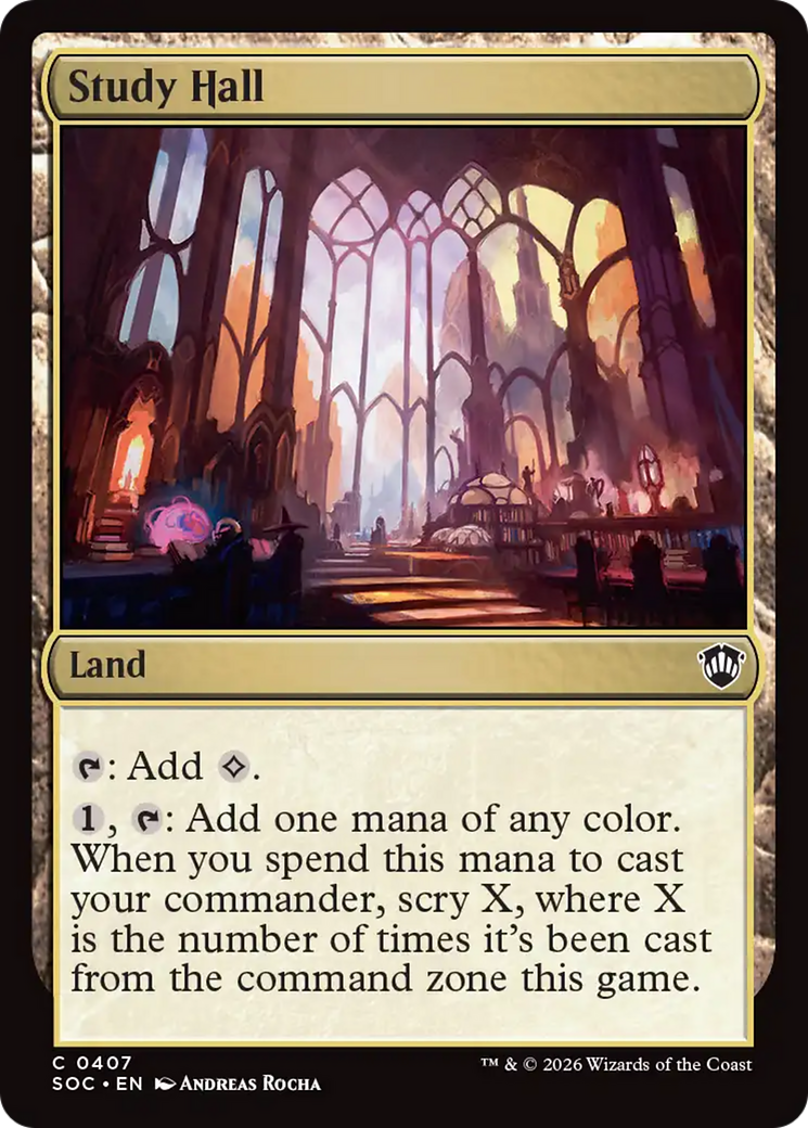 Study Hall [Secrets of Strixhaven Commander] | Exor Games Summserside