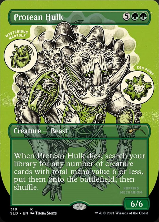 Protean Hulk (Borderless Foil Etched) [Secret Lair Drop Series] | Exor Games Summserside