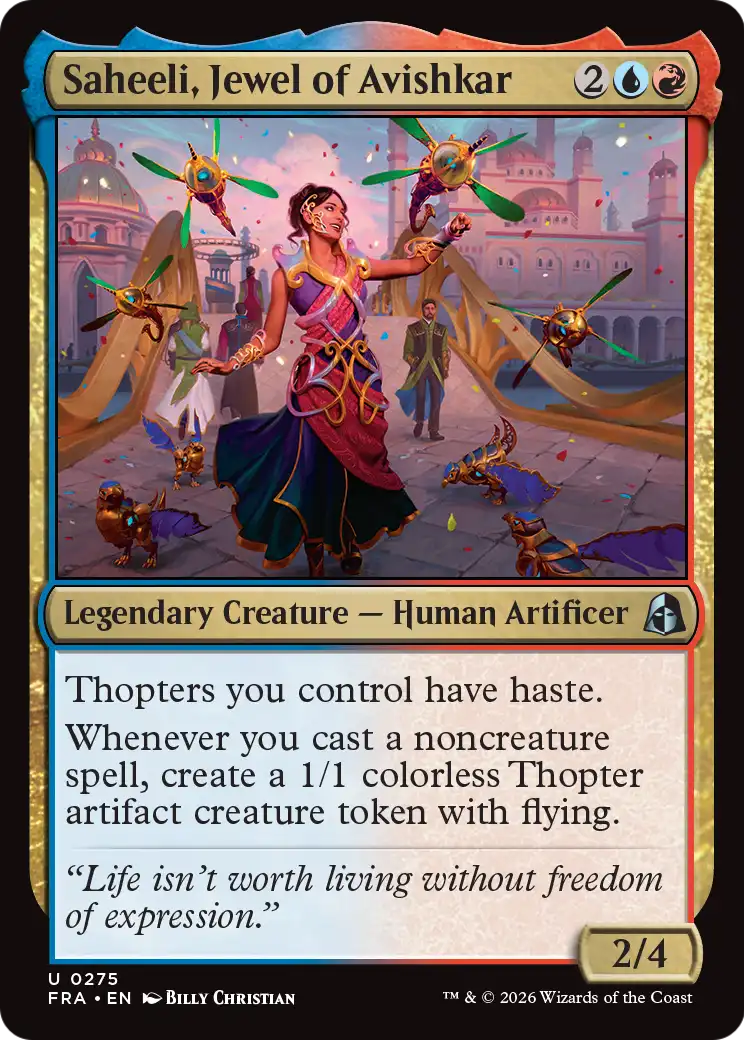 Saheeli, Jewel of Avishkar [Reality Fracture] | Exor Games Summserside