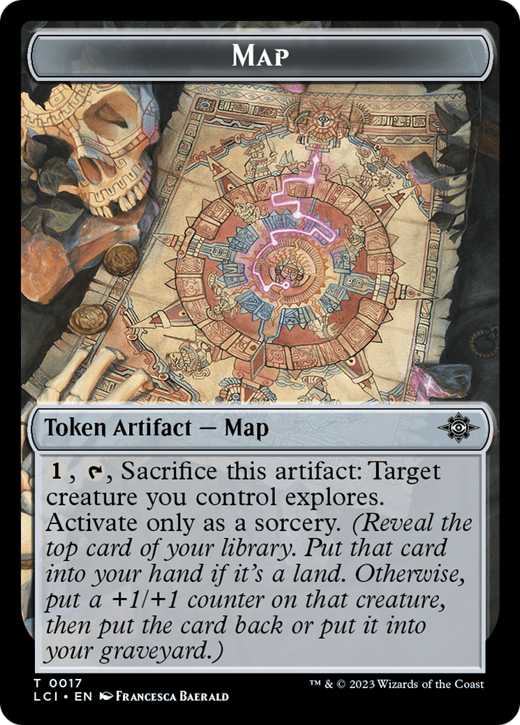 Map // Gnome Soldier Double-Sided Token [The Lost Caverns of Ixalan Tokens] | Exor Games Summserside