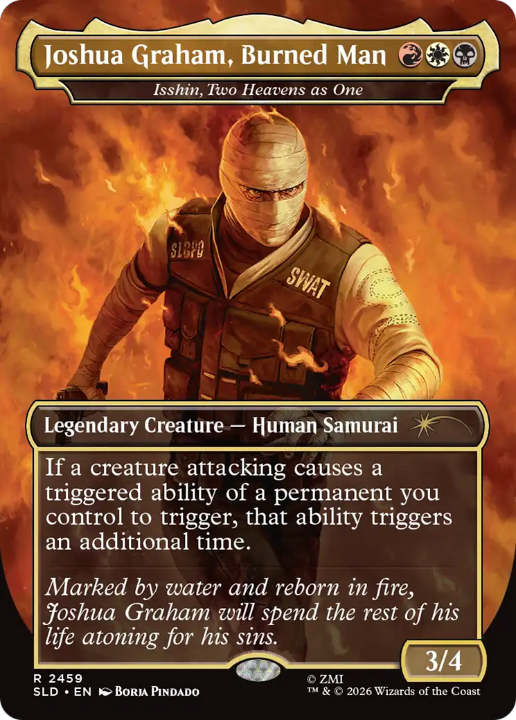 Joshua Graham, Burned Man - Isshin, Two Heavens as One [Secret Lair Drop Series] | Exor Games Summserside