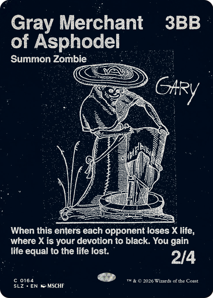 Gray Merchant of Asphodel (0164) [Secret Lair x MSCHF: The Zeta Set] | Exor Games Summserside