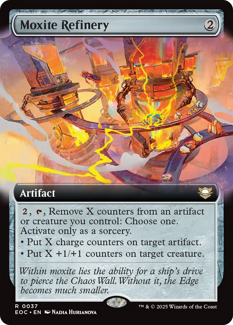 Moxite Refinery (Extended Art) [Edge of Eternities Commander] | Exor Games Summserside