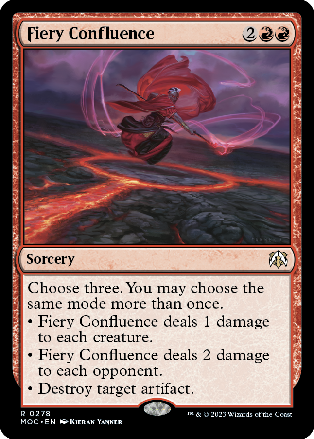 Fiery Confluence [March of the Machine Commander] | Exor Games Summserside