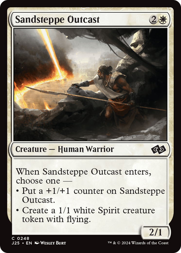 Sandsteppe Outcast [Foundations Jumpstart] | Exor Games Summserside