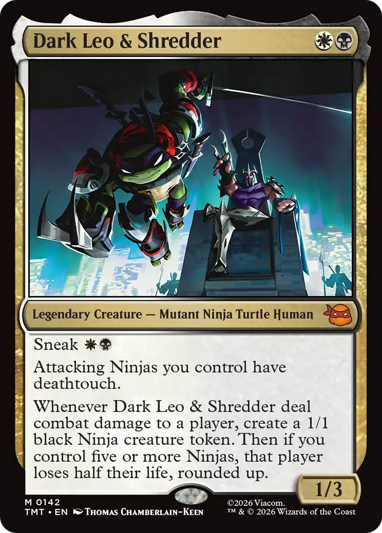 Dark Leo & Shredder [Teenage Mutant Ninja Turtles] | Exor Games Summserside
