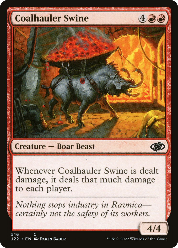 Coalhauler Swine [Jumpstart 2022] | Exor Games Summserside