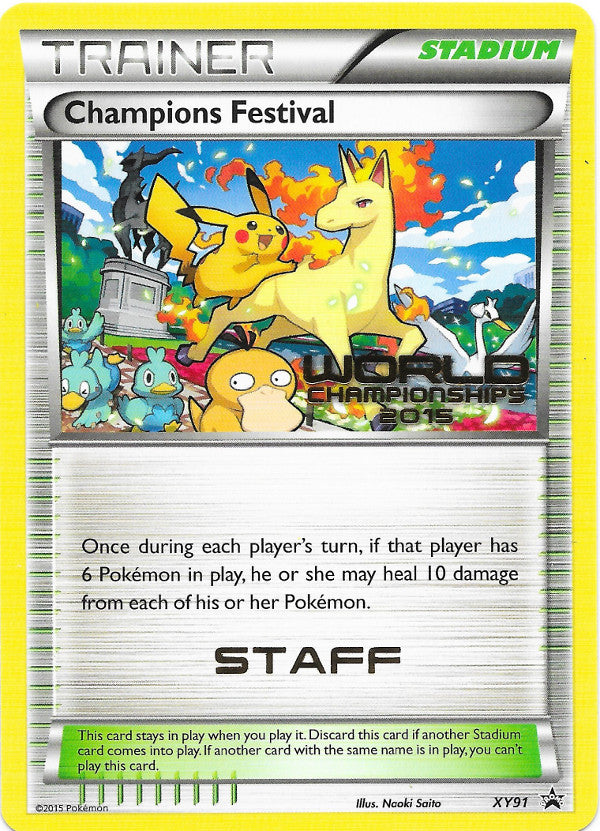 Champions Festival (XY91) (2015 Quarter Finalist) [XY: Black Star Promos] | Exor Games Summserside