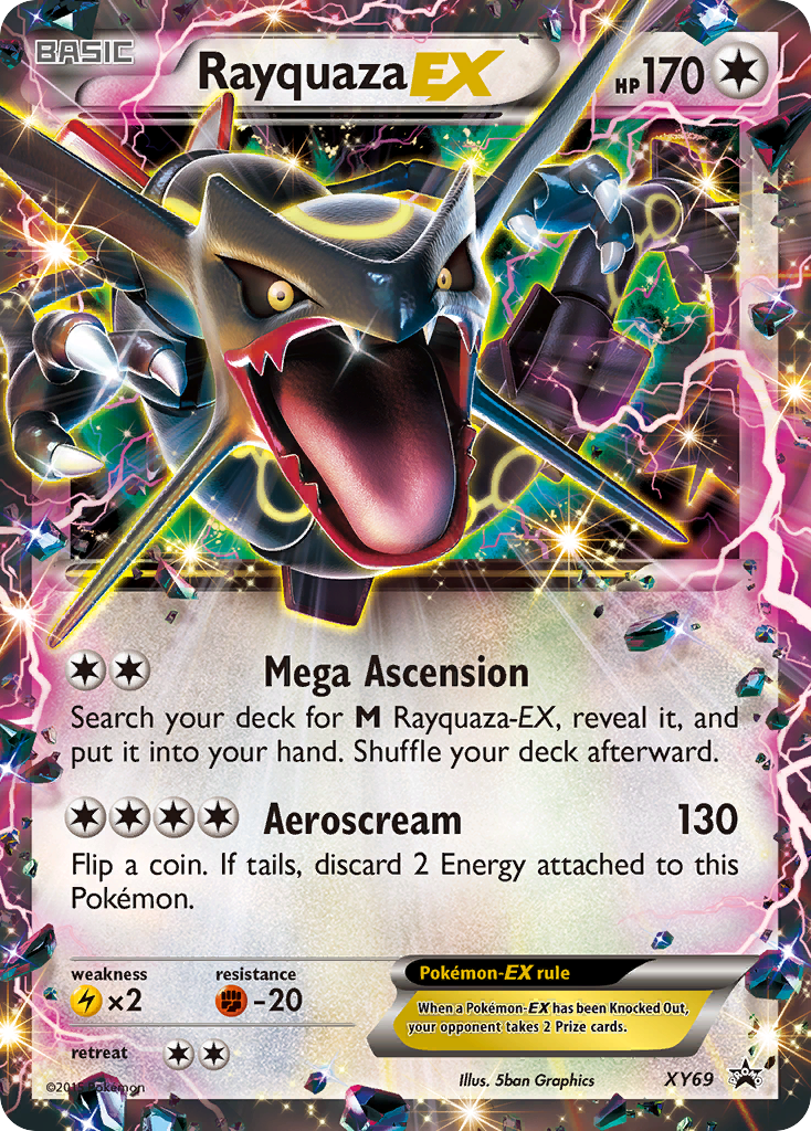 Rayquaza EX (XY69) (Shiny) [XY: Black Star Promos] | Exor Games Summserside