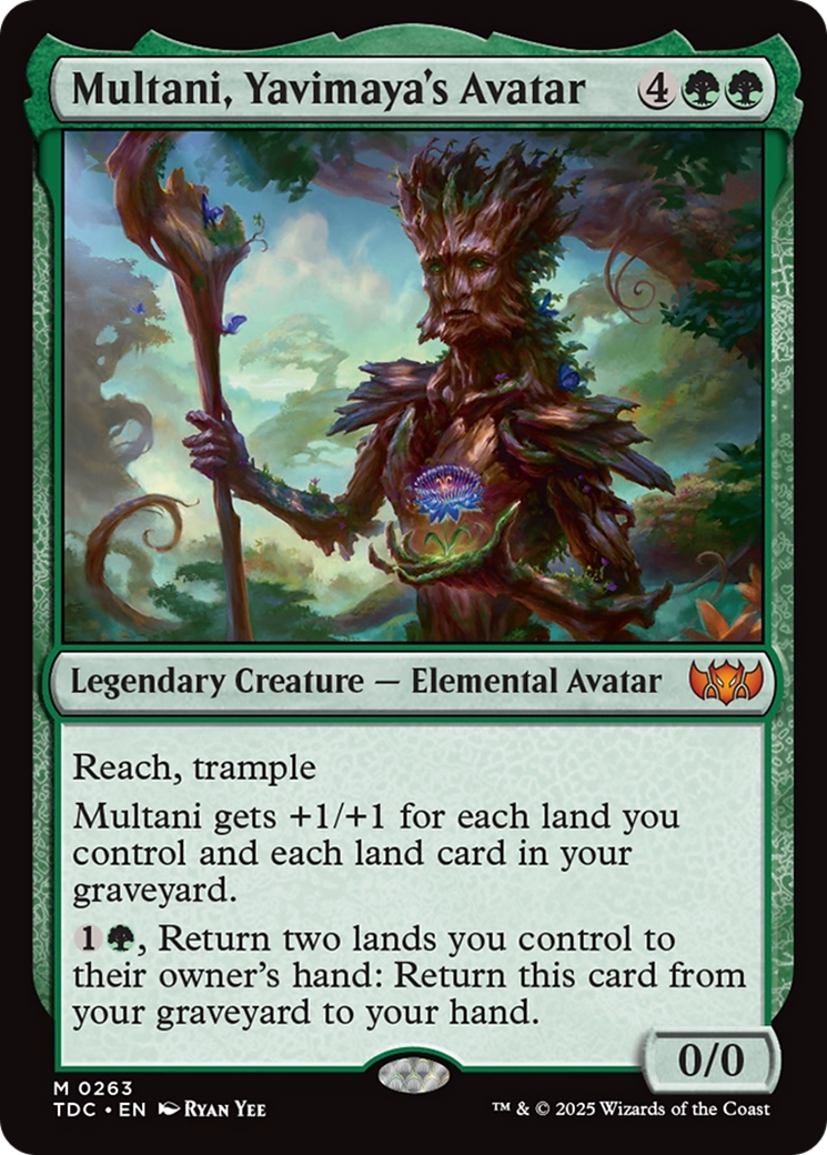 Multani, Yavimaya's Avatar [Tarkir: Dragonstorm Commander] | Exor Games Summserside