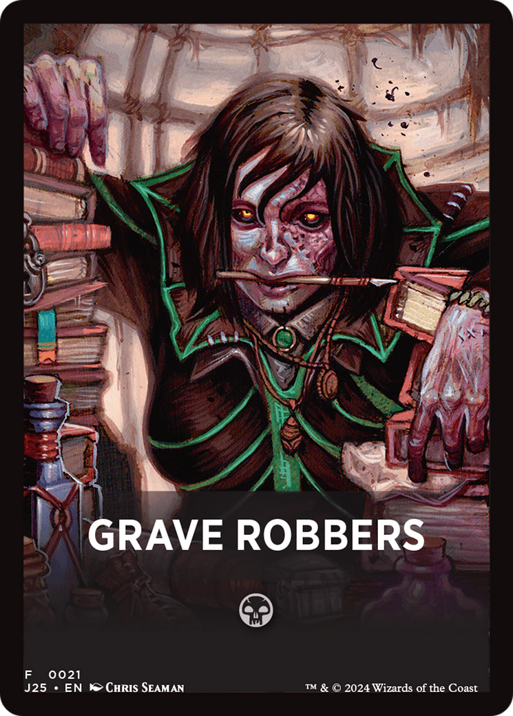 Grave Robbers Theme Card [Foundations Jumpstart Front Cards] | Exor Games Summserside