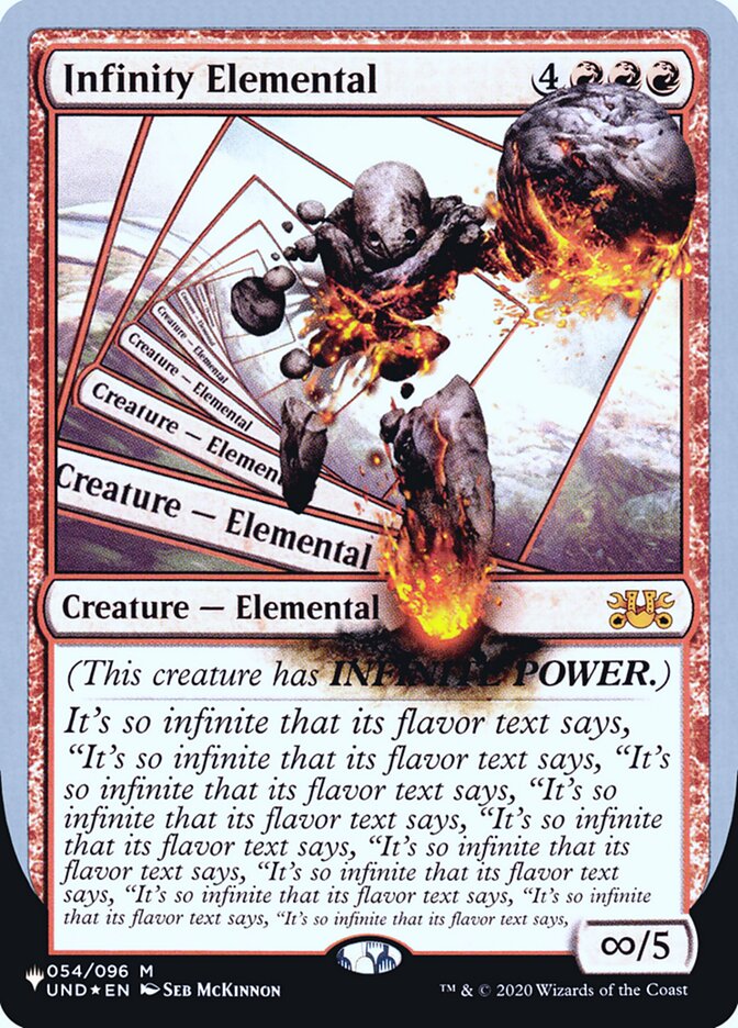 Infinity Elemental (Unfinity Foil Edition) [The List] | Exor Games Summserside