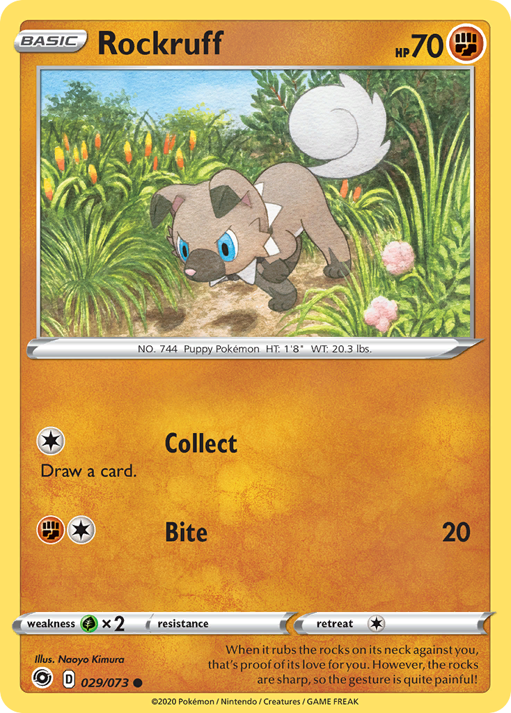 Rockruff (029/073) [Sword & Shield: Champion's Path] | Exor Games Summserside