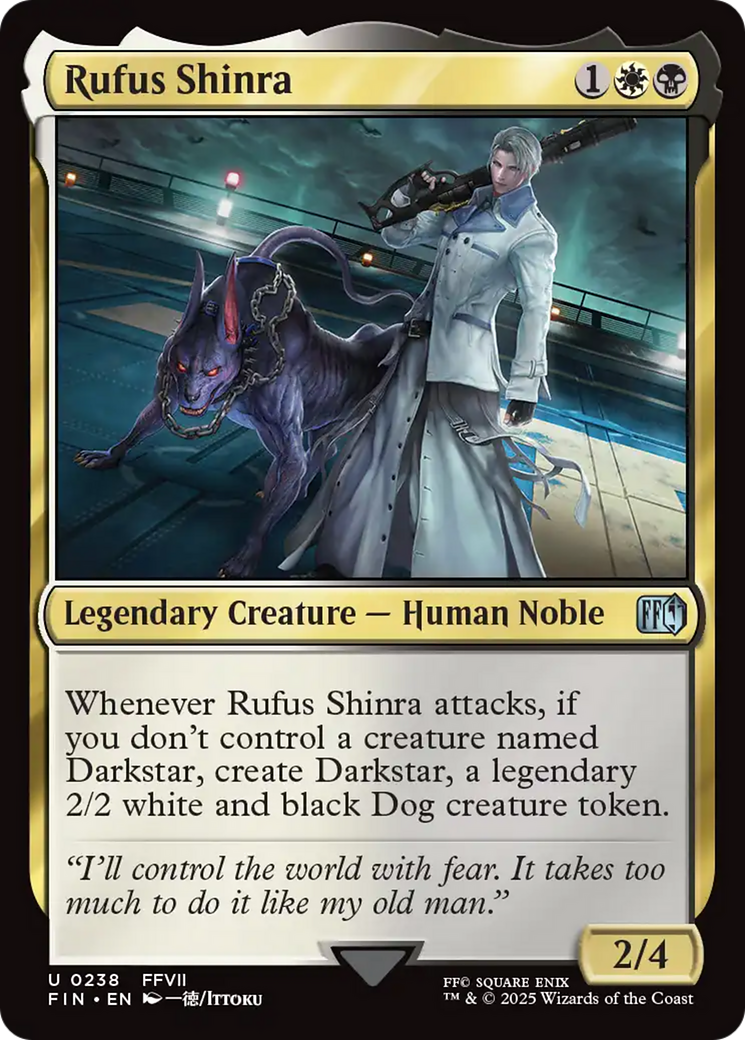 Rufus Shinra [FINAL FANTASY] | Exor Games Summserside