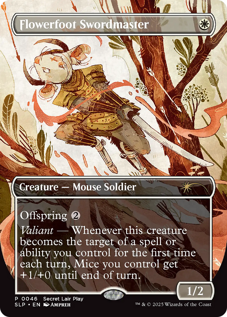 Flowerfoot Swordmaster [Secret Lair Showdown] | Exor Games Summserside