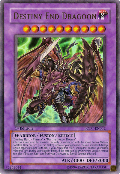 Destiny End Dragoon [LODT-EN042] Ultra Rare | Exor Games Summserside