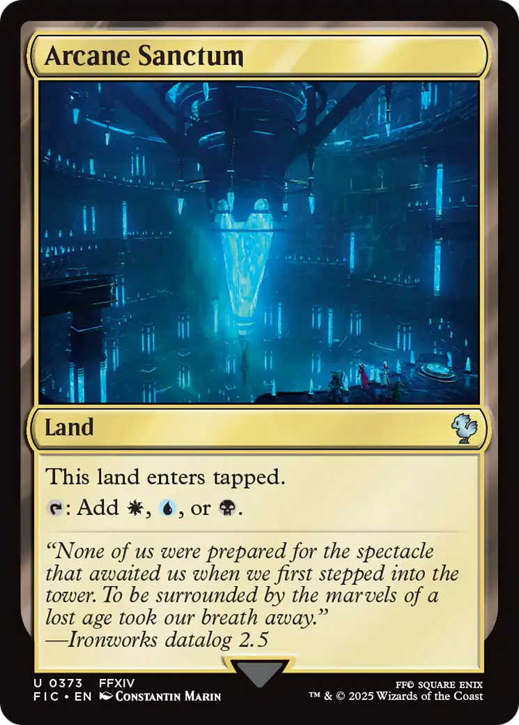 Arcane Sanctum [FINAL FANTASY Commander] | Exor Games Summserside