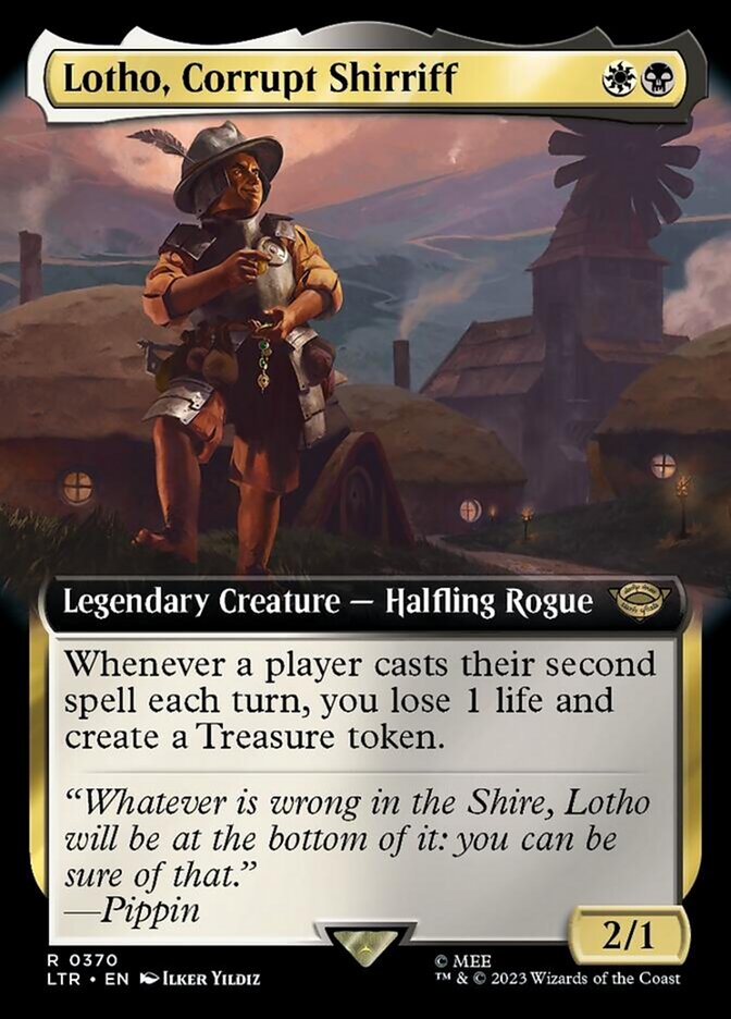 Lotho, Corrupt Shirriff (Extended Art) [The Lord of the Rings: Tales of Middle-Earth] | Exor Games Summserside