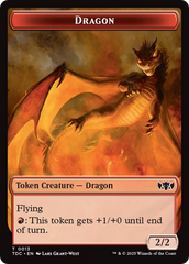 Dragon Egg // Dragon (0013) Double-Sided Token [Tarkir: Dragonstorm Commander Tokens] | Exor Games Summserside