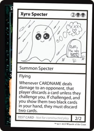 Xyru Specter (2021 Edition) [Mystery Booster Playtest Cards] | Exor Games Summserside