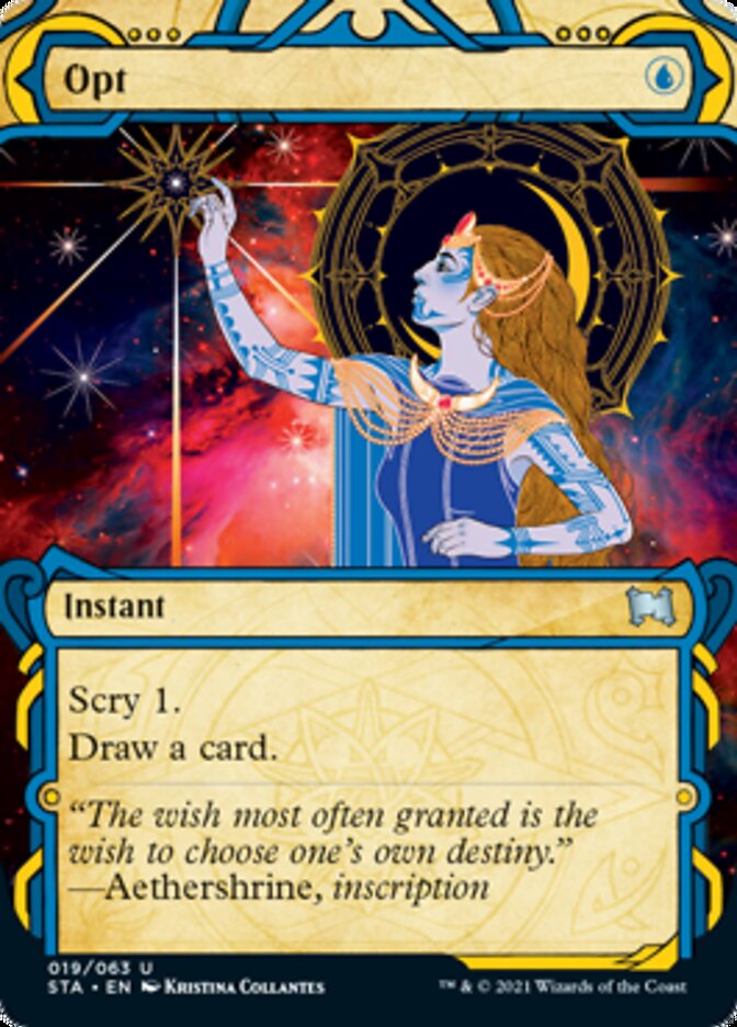 Opt (Foil Etched) [Strixhaven: Mystical Archive] | Exor Games Summserside